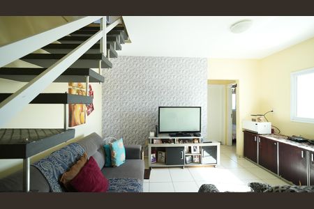 Sala de apartamento à venda com 2 quartos, 80m² em Jardim Progresso, Santo André