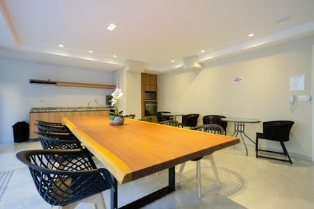 Studio para alugar com 26m², 1 quarto e sem vaga Studio para alugar com 26m², 1 quarto e sem vagaÁrea comum - Espaço gourmet