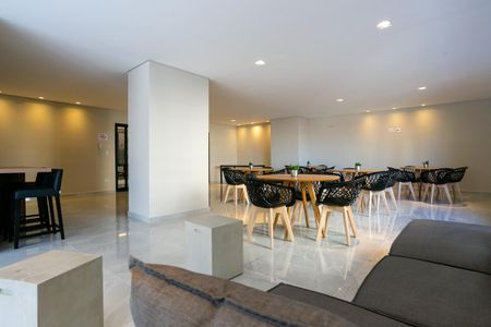 Studio para alugar com 26m², 1 quarto e sem vaga Studio para alugar com 26m², 1 quarto e sem vagaÁrea comum - Salão de festas