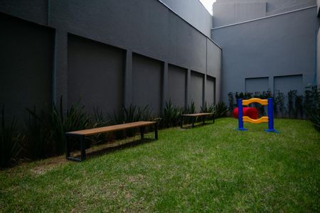 Studio para alugar com 26m², 1 quarto e sem vaga Studio para alugar com 26m², 1 quarto e sem vagaÁrea comum - Espaço pet