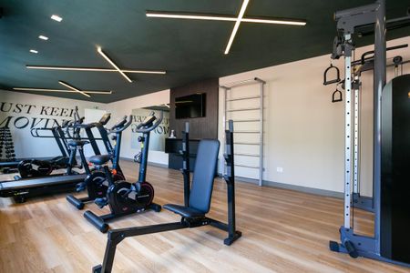 Studio para alugar com 26m², 1 quarto e sem vaga Studio para alugar com 26m², 1 quarto e sem vagaÁrea comum - Academia