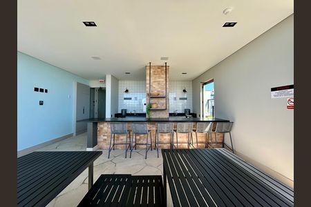 Apartamento para alugar com 39m², 1 quarto e 1 vaga Apartamento para alugar com 39m², 1 quarto e 1 vagaÁrea comum - Churrasqueira