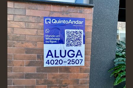 Apartamento para alugar com 39m², 1 quarto e 1 vaga Apartamento para alugar com 39m², 1 quarto e 1 vagaPlaca