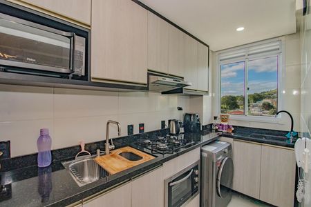 Apartamento à venda com 49m², 2 quartos e 1 vagaCozinha e Área de Serviço