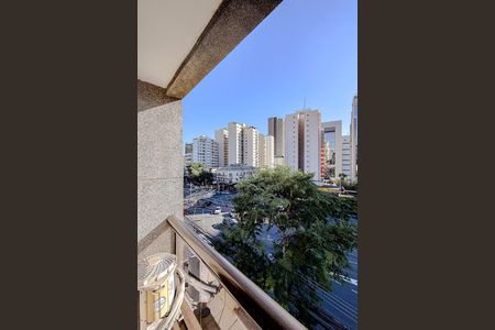 Varanda da Sala de kitnet/studio à venda com 1 quarto, 33m² em Vila Mariana, São Paulo