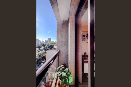 Studio à venda com 33m², 1 quarto e 1 vagaVaranda da Sala