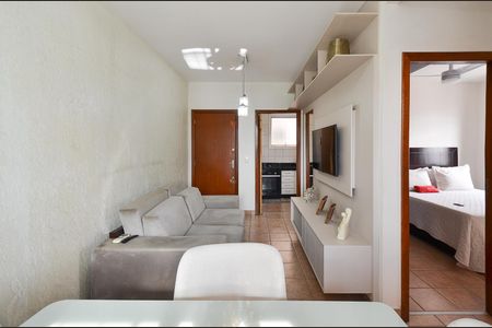 Sala Ambientes de apartamento à venda com 2 quartos, 63m² em Dona Clara, Belo Horizonte
