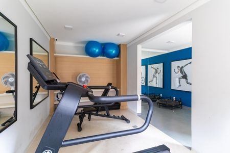 Apartamento para alugar com 32m², 2 quartos e sem vaga Apartamento para alugar com 32m², 2 quartos e sem vagaÁrea comum - Academia