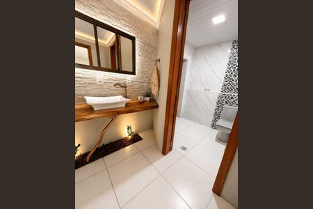 Banheiro de casa para alugar com 2 quartos, 126m² em Camboim, Sapucaia do Sul
