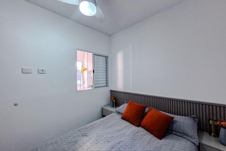 Quarto 1 de apartamento para alugar com 2 quartos, 46m² em Vila Canero, São Paulo