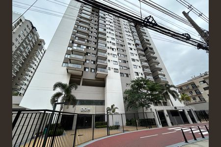 Apartamento para alugar com 49m², 1 quarto e 1 vagaFachada e portaria