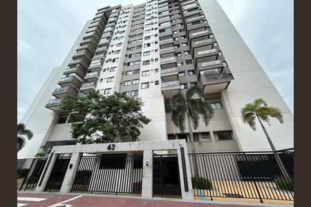 Apartamento para alugar com 49m², 1 quarto e 1 vagaFachada e portaria