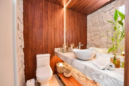 Lavabo de casa à venda com 3 quartos, 281m² em Chácara das Pedras, Porto Alegre