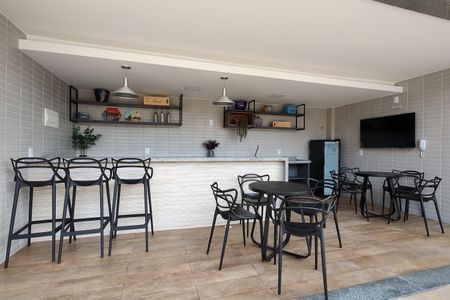 Apartamento à venda com 62m², 2 quartos e 1 vagaÁrea gourmet