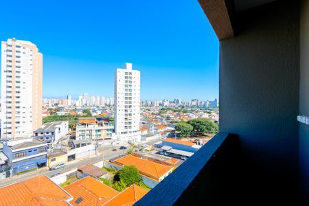 Varanda da sala de apartamento para alugar com 2 quartos, 50m² em Vila Floresta, Santo André