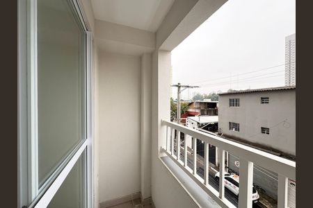 Varanda da Sala de apartamento para alugar com 1 quarto, 24m² em Vila Arcadia, São Paulo