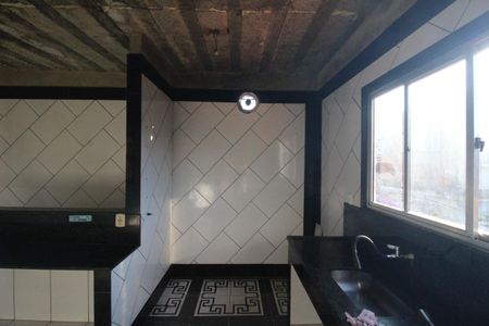 Cozinha de casa para alugar com 1 quarto, 60m² em Chacrinha, Nova Iguaçu