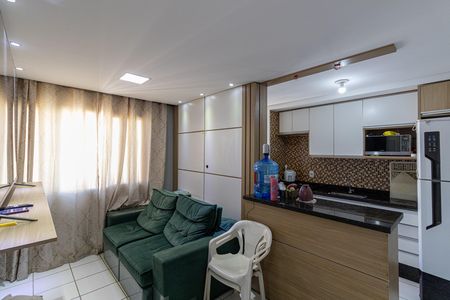 Sala/Cozinha/Área de Serviço  de apartamento à venda com 2 quartos, 50m² em Jardim Brasilia (zona Leste), São Paulo