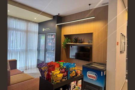 Apartamento para alugar com 27m², 1 quarto e sem vaga