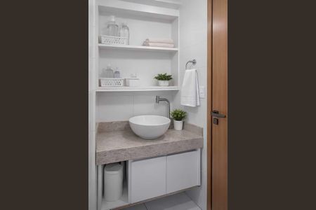 Apartamento para alugar com 55m², 2 quartos e 1 vaga Apartamento para alugar com 55m², 2 quartos e 1 vagaBanheiro