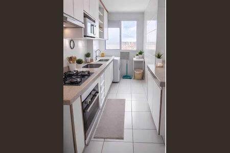 Cozinha de apartamento para alugar com 2 quartos, 55m² em Pernambués, Salvador