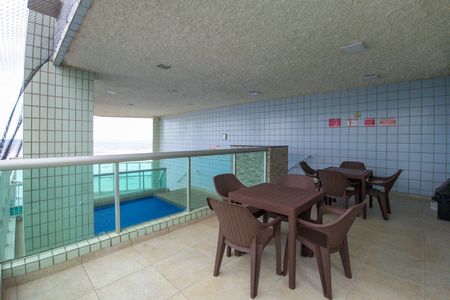Área comum - Piscina de apartamento para alugar com 2 quartos, 72m² em Maracanã, Praia Grande