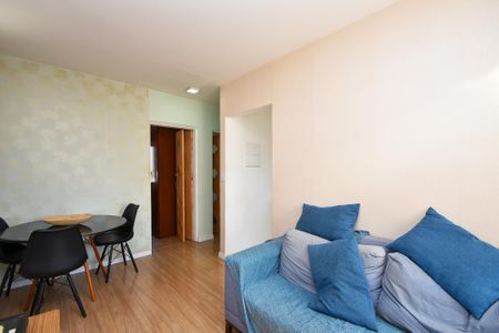 Sala jantar e estar de apartamento à venda com 2 quartos, 48m² em Cerqueira César, São Paulo