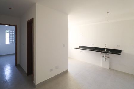 Sala / Cozinha  de apartamento para alugar com 1 quarto, 30m² em Vila Constança, São Paulo