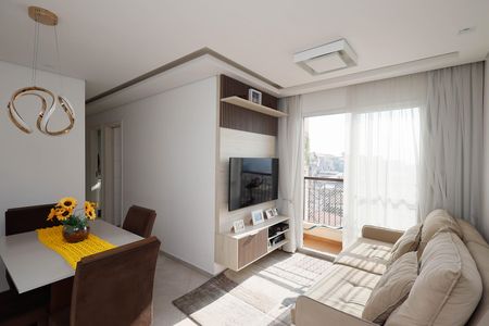 Sala  de apartamento à venda com 2 quartos, 48m² em Vila Gustavo, São Paulo