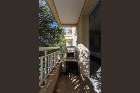 Varanda da Sala de apartamento para alugar com 1 quarto, 26m² em Panamby, São Paulo