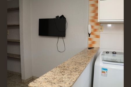 Cozinha de kitnet/studio para alugar com 1 quarto, 37m² em Vila Romana, Goiânia