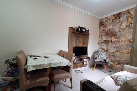 Sala de apartamento à venda com 2 quartos, 80m² em Parque Capuava, Santo André