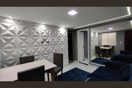 Sala de apartamento para alugar com 2 quartos, 52m² em Jardim Miriam, Ferraz de Vasconcelos