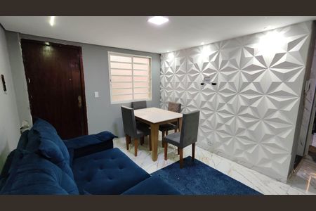 Sala de apartamento para alugar com 2 quartos, 52m² em Jardim Miriam, Ferraz de Vasconcelos