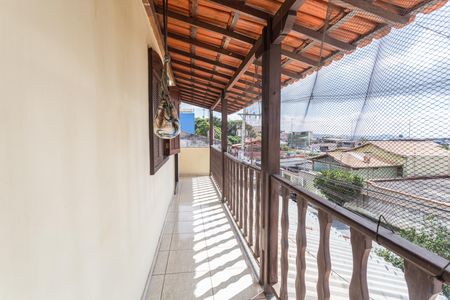 Varanda da Sala 1 de casa à venda com 4 quartos, 233m² em Carvalho de Brito, Belo Horizonte