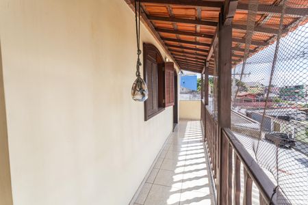 Varanda da Sala 1 de casa à venda com 4 quartos, 233m² em Carvalho de Brito, Belo Horizonte