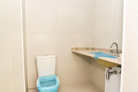 Banheiro de kitnet/studio à venda com 1 quarto, 22m² em Paraíso, São Paulo