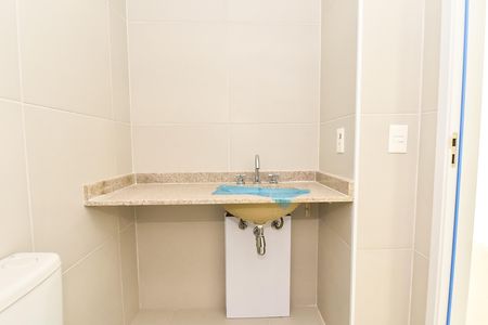 Banheiro de kitnet/studio à venda com 1 quarto, 22m² em Paraíso, São Paulo