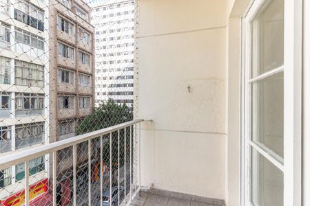 Varanda do Studio de kitnet/studio para alugar com 1 quarto, 40m² em Vila Buarque, São Paulo
