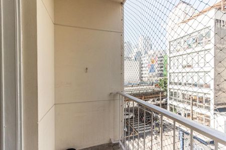 Varanda do Studio de kitnet/studio para alugar com 1 quarto, 40m² em Vila Buarque, São Paulo