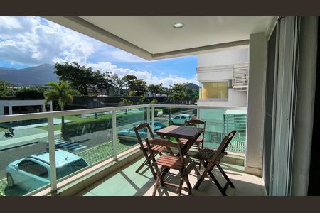 Varanda  de apartamento à venda com 2 quartos, 72m² em Recreio dos Bandeirantes, Rio de Janeiro