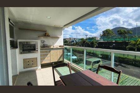 Varanda  de apartamento à venda com 2 quartos, 72m² em Recreio dos Bandeirantes, Rio de Janeiro