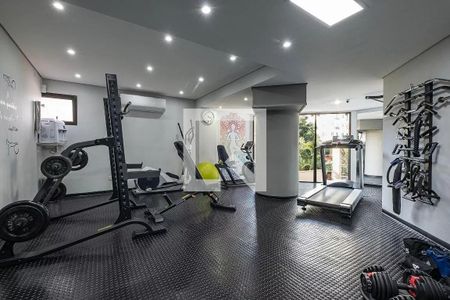 Apartamento para alugar com 57m², 1 quarto e 2 vagas Apartamento para alugar com 57m², 1 quarto e 2 vagasÁrea comum - Academia