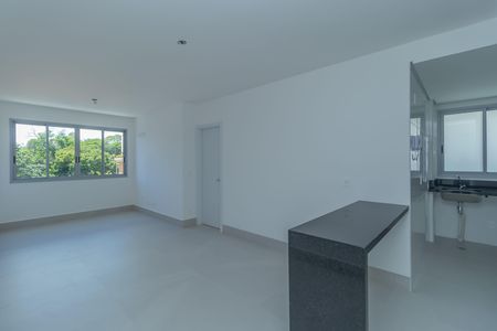 Sala  de apartamento à venda com 3 quartos, 79m² em Sagrada Família, Belo Horizonte