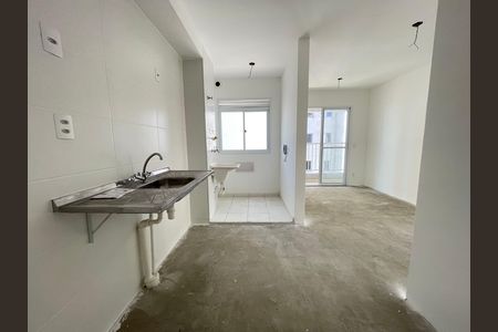 Apartamento à venda com 37m², 2 quartos e 1 vagaCozinha e Área de Serviço