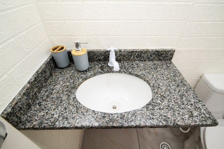 Casa de condomínio para alugar com 52m², 2 quartos e 2 vagasLavabo
