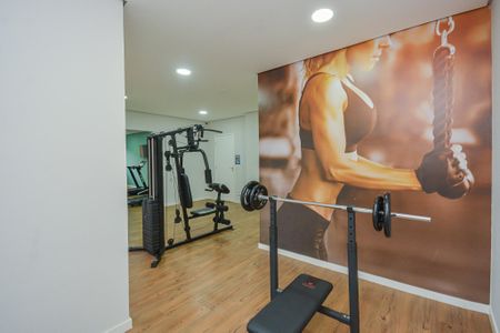 Apartamento à venda com 43m², 2 quartos e 1 vaga Apartamento à venda com 43m², 2 quartos e 1 vagaÁrea comum - Academia