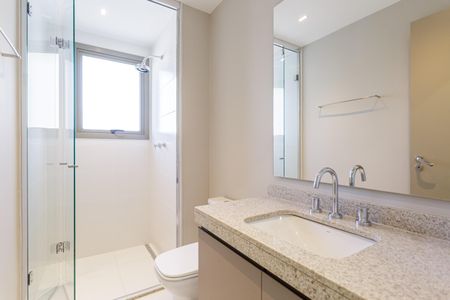 Apartamento para alugar com 145m², 3 quartos e 2 vagasBanheiro da Suíte 1
