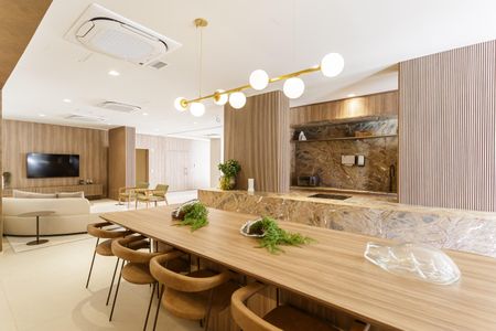 Apartamento para alugar com 145m², 3 quartos e 2 vagasÁrea comum - Salão de festas