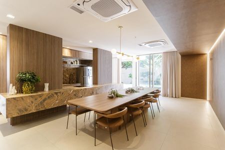 Apartamento para alugar com 145m², 3 quartos e 2 vagasÁrea comum - Salão de festas